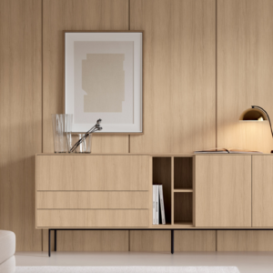 aparador moderno con patas