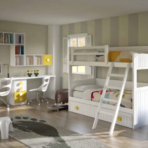 Dormitorio infantíl con literas