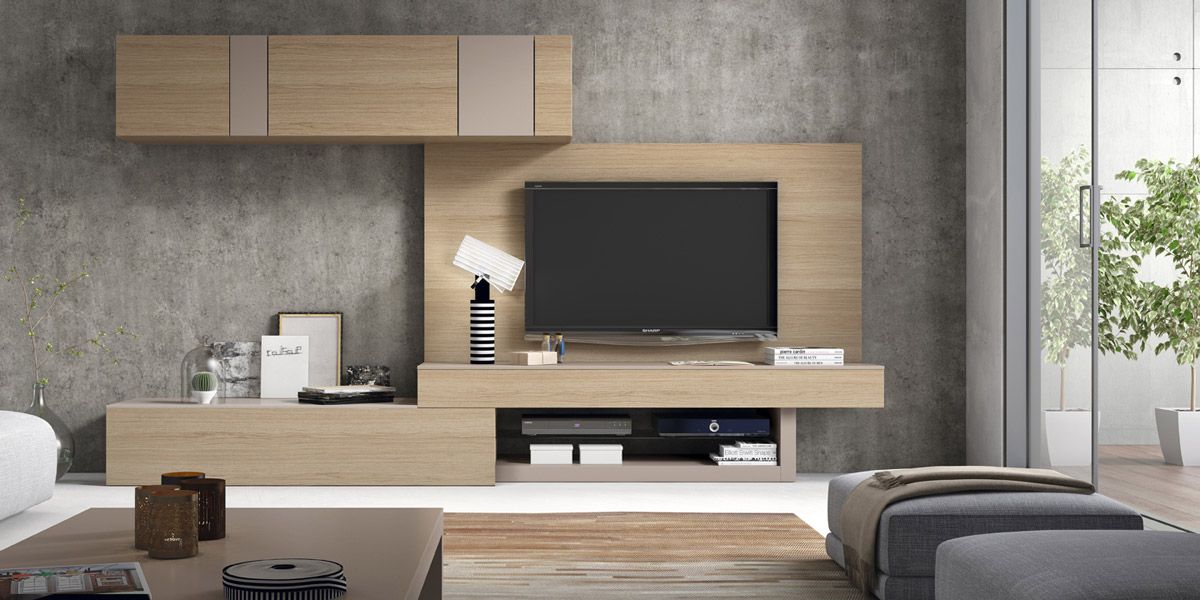 Mueble con panel para tv - Xíkara