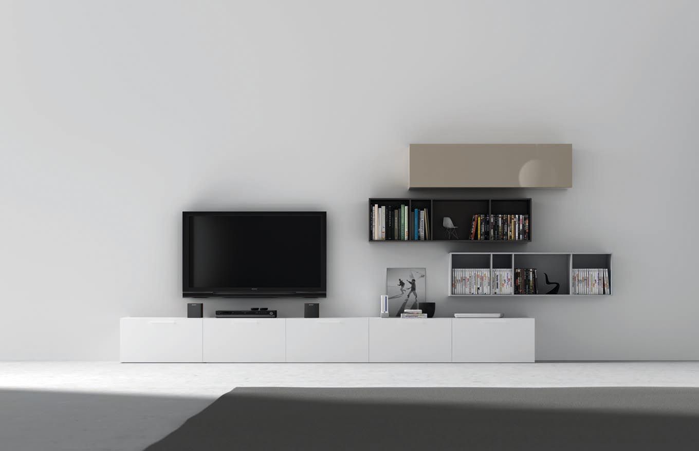Mueble de salón de diseño blanco - Xíkara