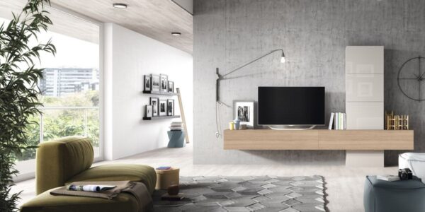 Mueble de salón estilo minimalista