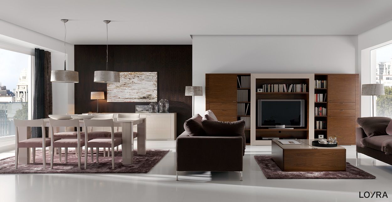 15 muebles de televisión que no son los típicos y subirán el nivel de tu  salón (de obra, con la TV escondida, con puerta corredera)