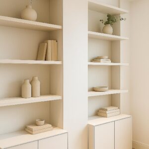 librería con módulos