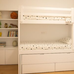 Litera triple compacta lacada